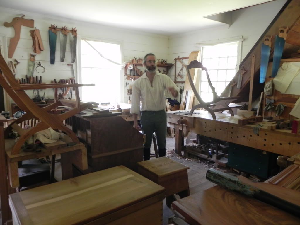 shop in colonial williamsburg by RKW woodworking community